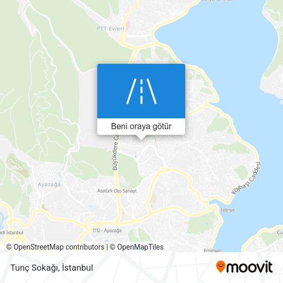 Tunç Sokağı harita