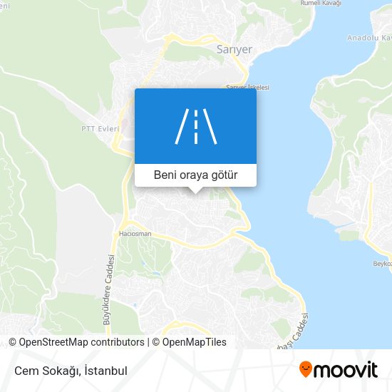 Cem Sokağı harita