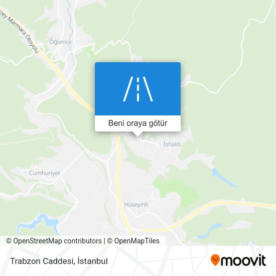 Trabzon Caddesi harita