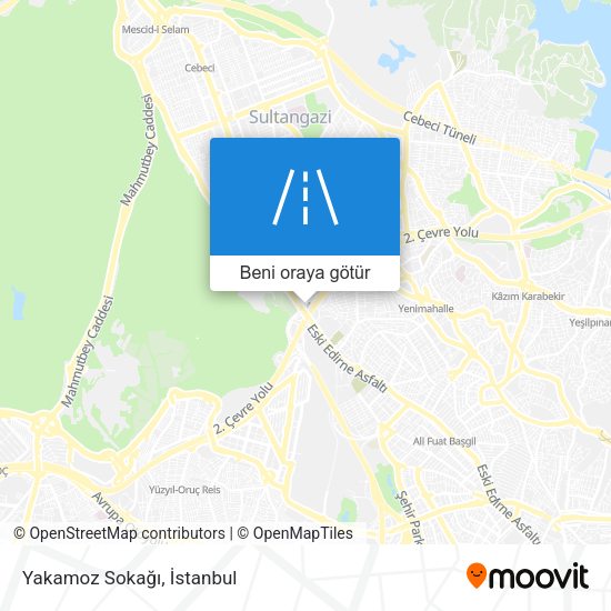 Yakamoz Sokağı harita