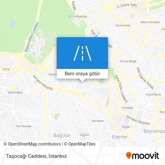 Taşocağı Caddesi harita