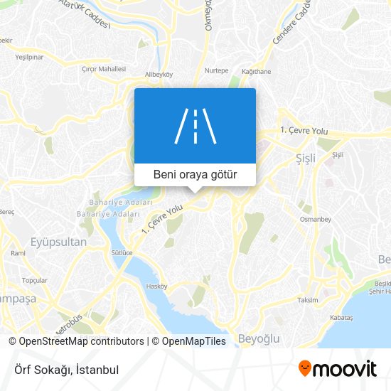 Örf Sokağı harita