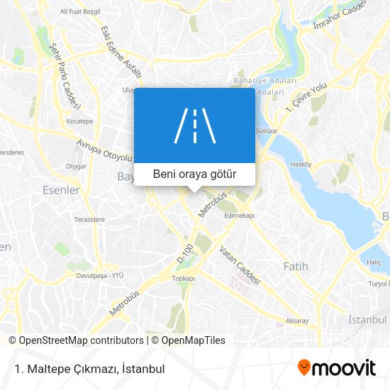 1. Maltepe Çıkmazı harita