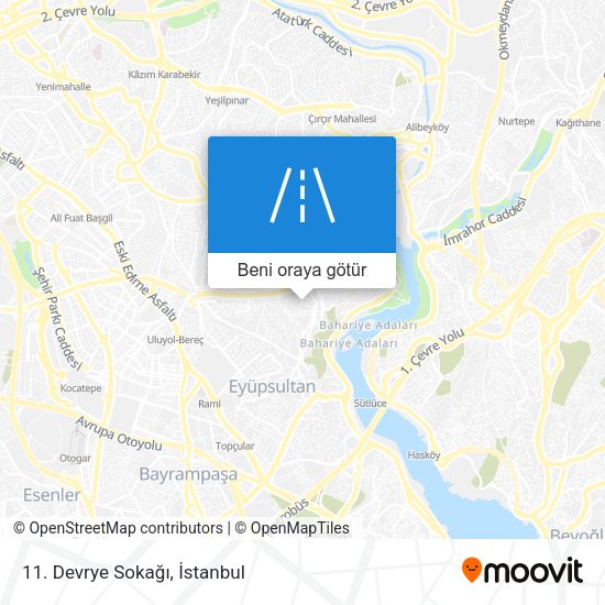 11. Devrye Sokağı harita