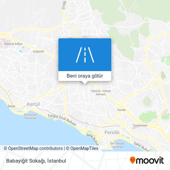 Babayiğit Sokağı harita