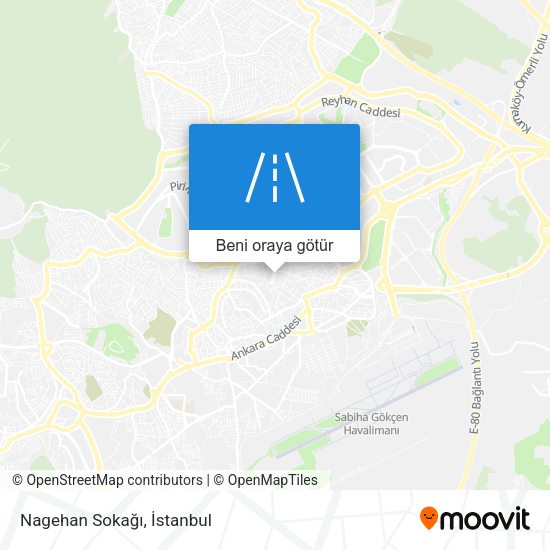 Nagehan Sokağı harita