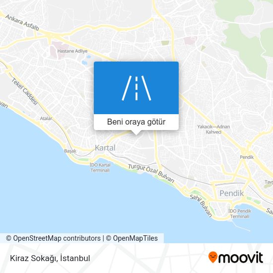Kiraz Sokağı harita