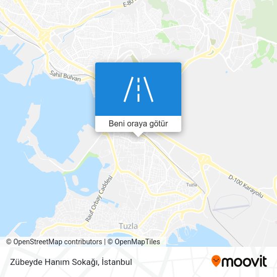 Zübeyde Hanım Sokağı harita