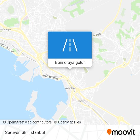 Serüven Sk. harita