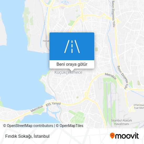 Fındık Sokağı harita