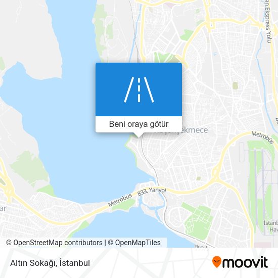 Altın Sokağı harita
