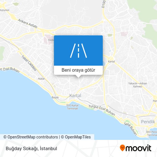 Buğday Sokağı harita