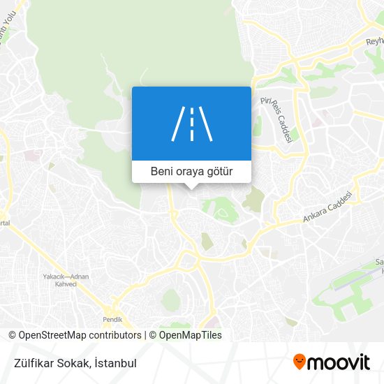 Zülfikar Sokak harita