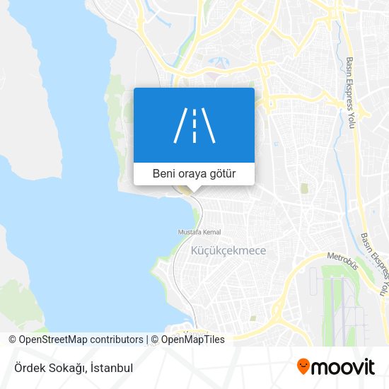 Ördek Sokağı harita