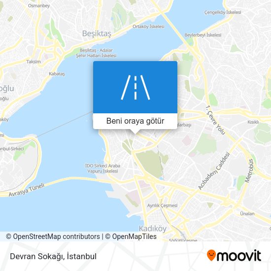 Devran Sokağı harita