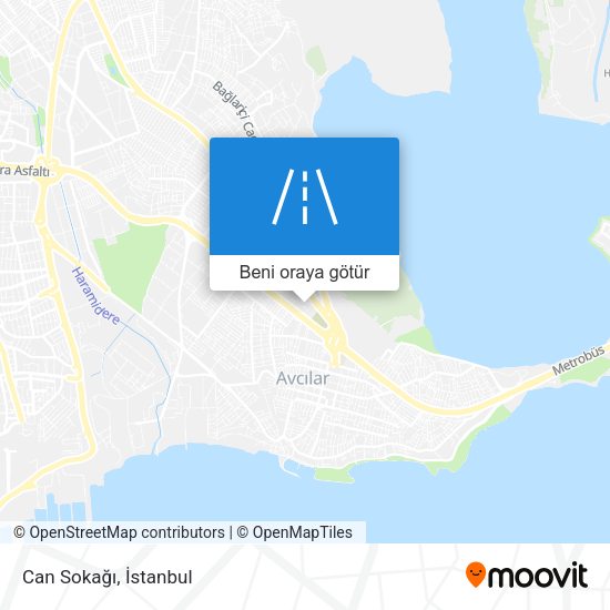 Can Sokağı harita
