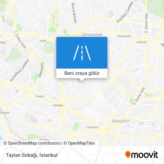 Taylan Sokağı harita