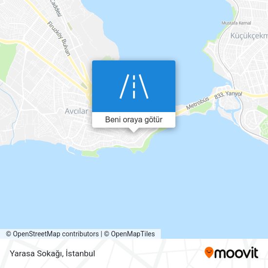 Yarasa Sokağı harita