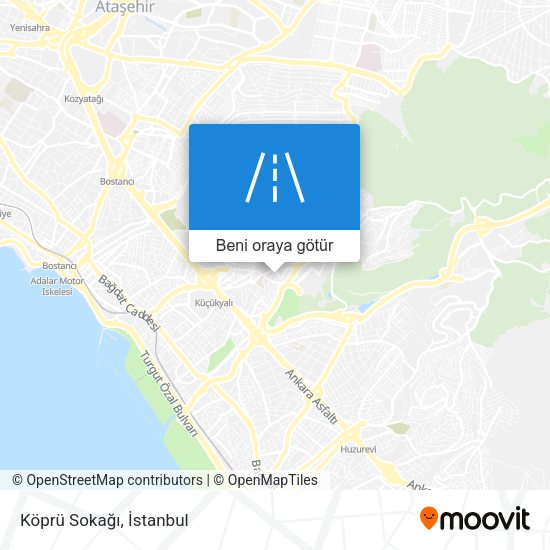 Köprü Sokağı harita