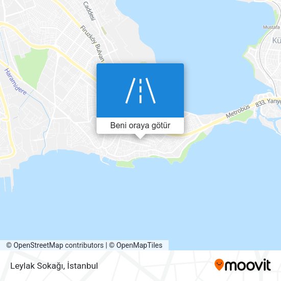 Leylak Sokağı harita
