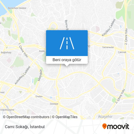 Cami Sokağı harita