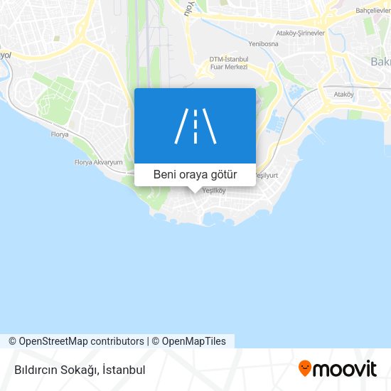 Bıldırcın Sokağı harita