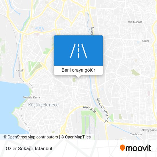 Özler Sokağı harita