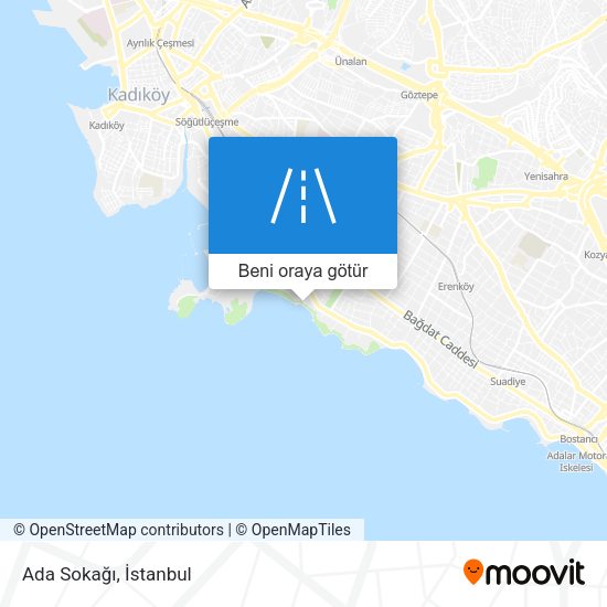 Ada Sokağı harita