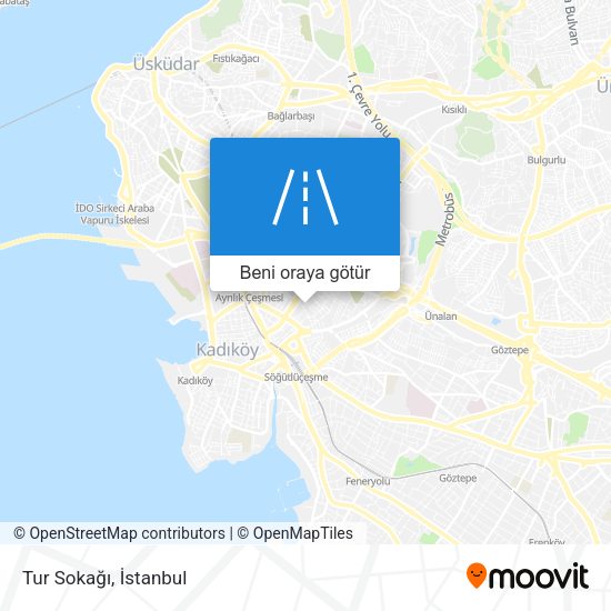 Tur Sokağı harita
