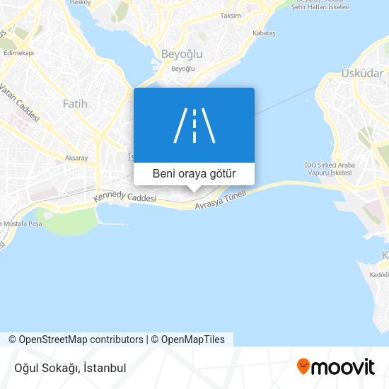 Oğul Sokağı harita