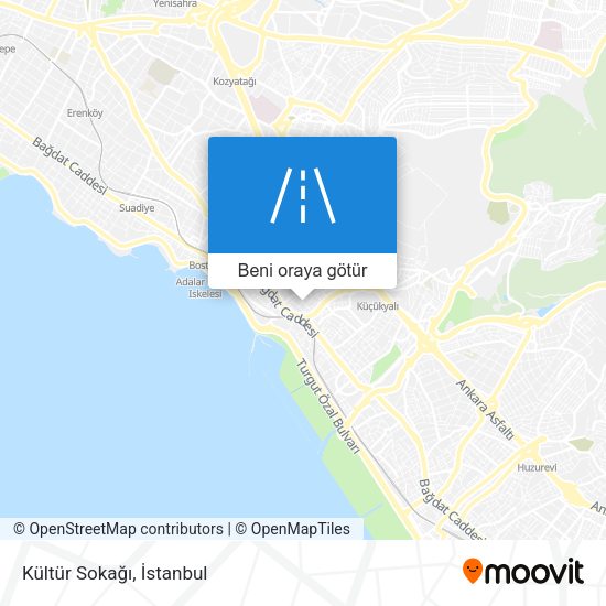 Kültür Sokağı harita