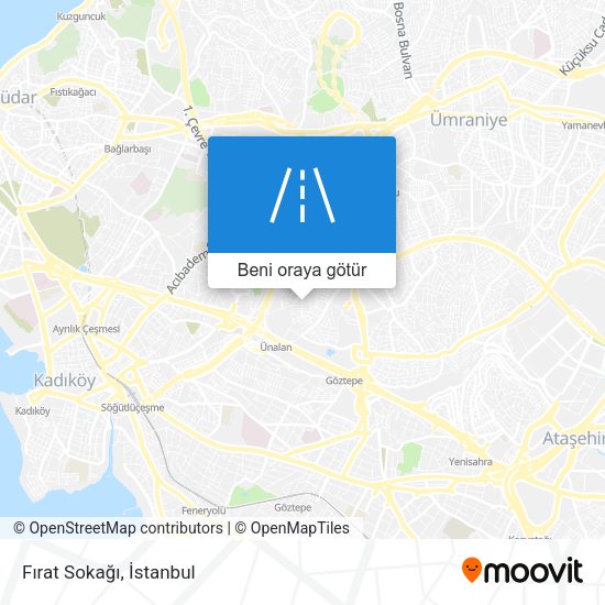 Fırat Sokağı harita