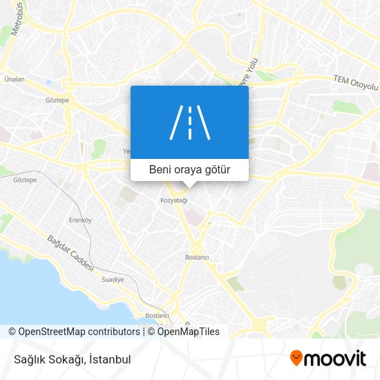 Sağlık Sokağı harita