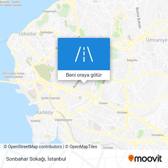 Sonbahar Sokağı harita
