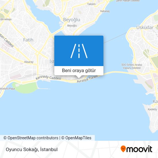 Oyuncu Sokağı harita