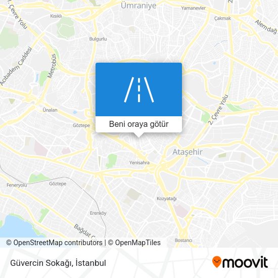 Güvercin Sokağı harita