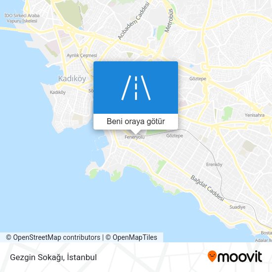 Gezgin Sokağı harita