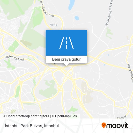 İstanbul Park Bulvarı harita