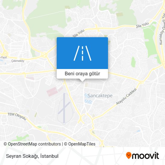 Seyran Sokağı harita