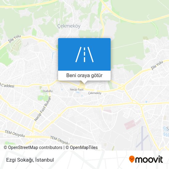 Ezgi Sokağı harita