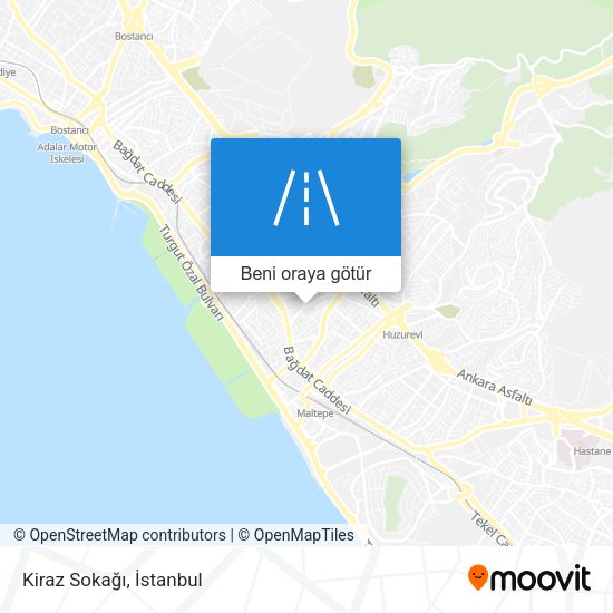 Kiraz Sokağı harita
