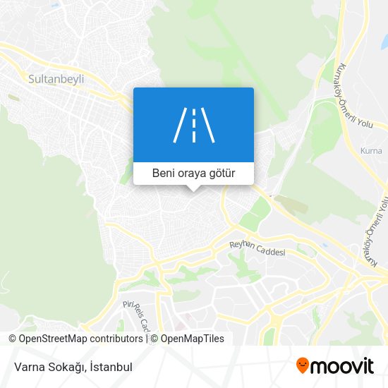 Varna Sokağı harita