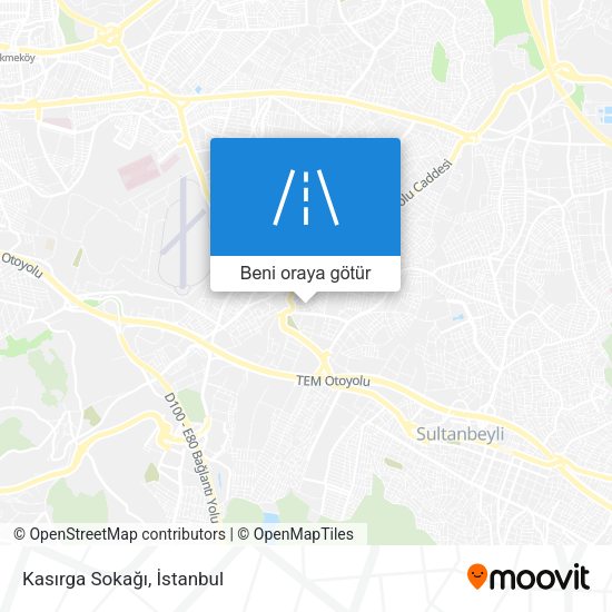 Kasırga Sokağı harita