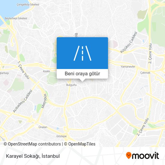 Karayel Sokağı harita