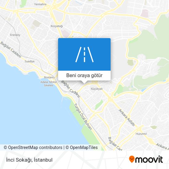 İnci Sokağı harita
