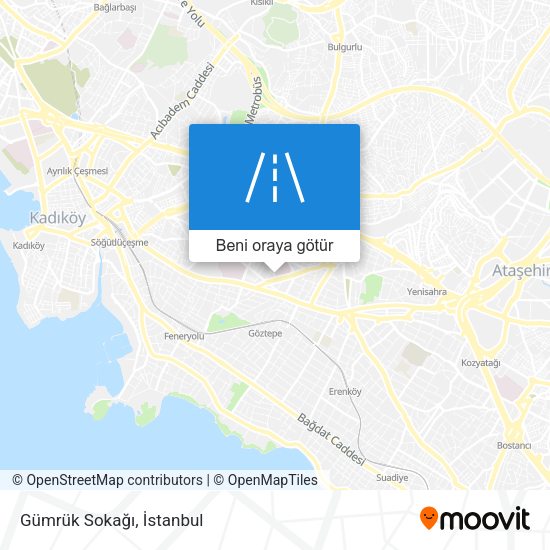 Gümrük Sokağı harita