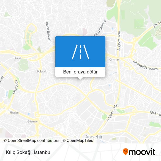 Kılıç Sokağı harita