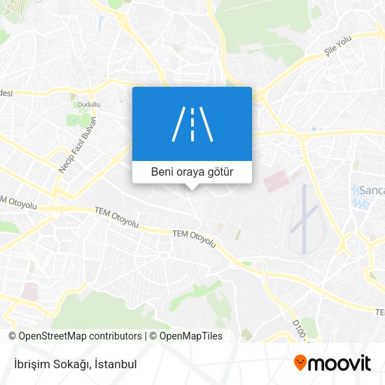 İbrişim Sokağı harita