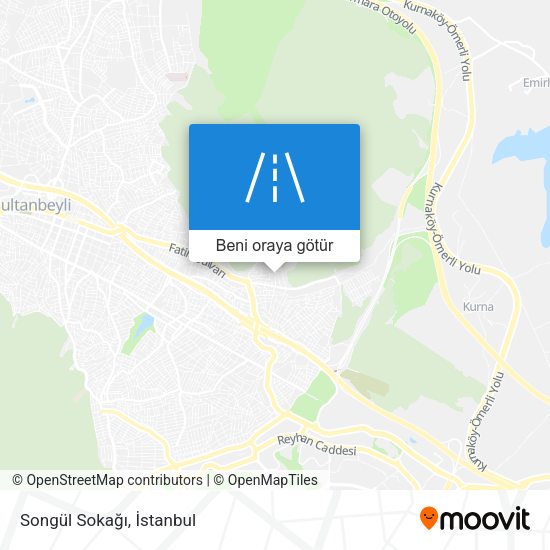 Songül Sokağı harita