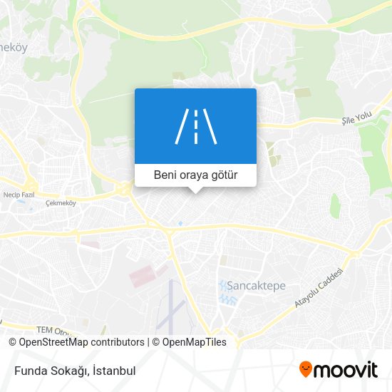 Funda Sokağı harita